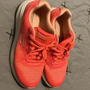 Skechers Women's Vibrant Coral Sneakers